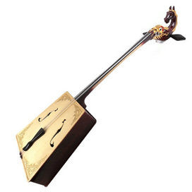 Kaufen Acheter Buy Professional Black Sandalwood Dragon & Horse Head Morin Khuur Inner Mongolian Instrument