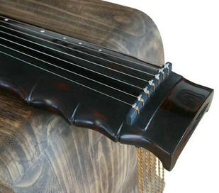 高品質な中国7弦竹の節式老杉木古琴