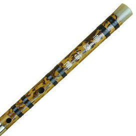プロな中国苦竹製笛子楽器二節アクセサリー付販売
