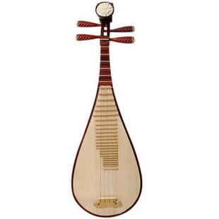 上質な旅行サイズの中国紅檀製琵琶楽器中国リュートアクセサリー付販売販売