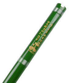 初心者レベル緑色の紫竹製簫楽器中国簫一節販売